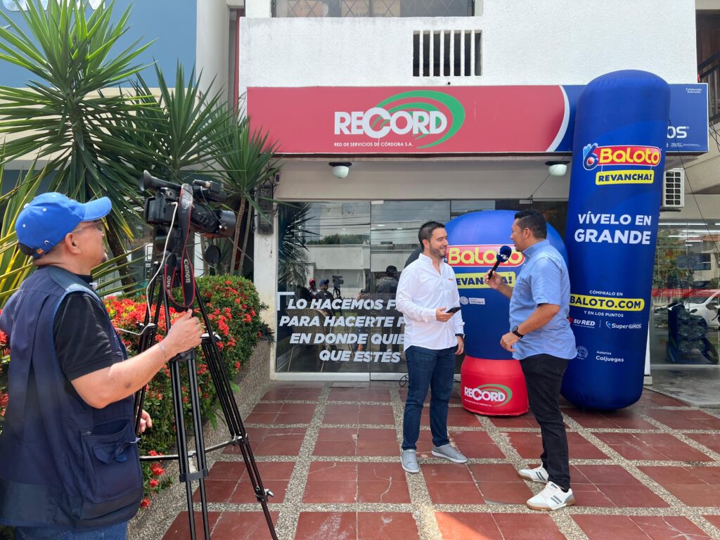 Juan David Muñoz, Gerente de Record. Entrevista en Caracol Noticias